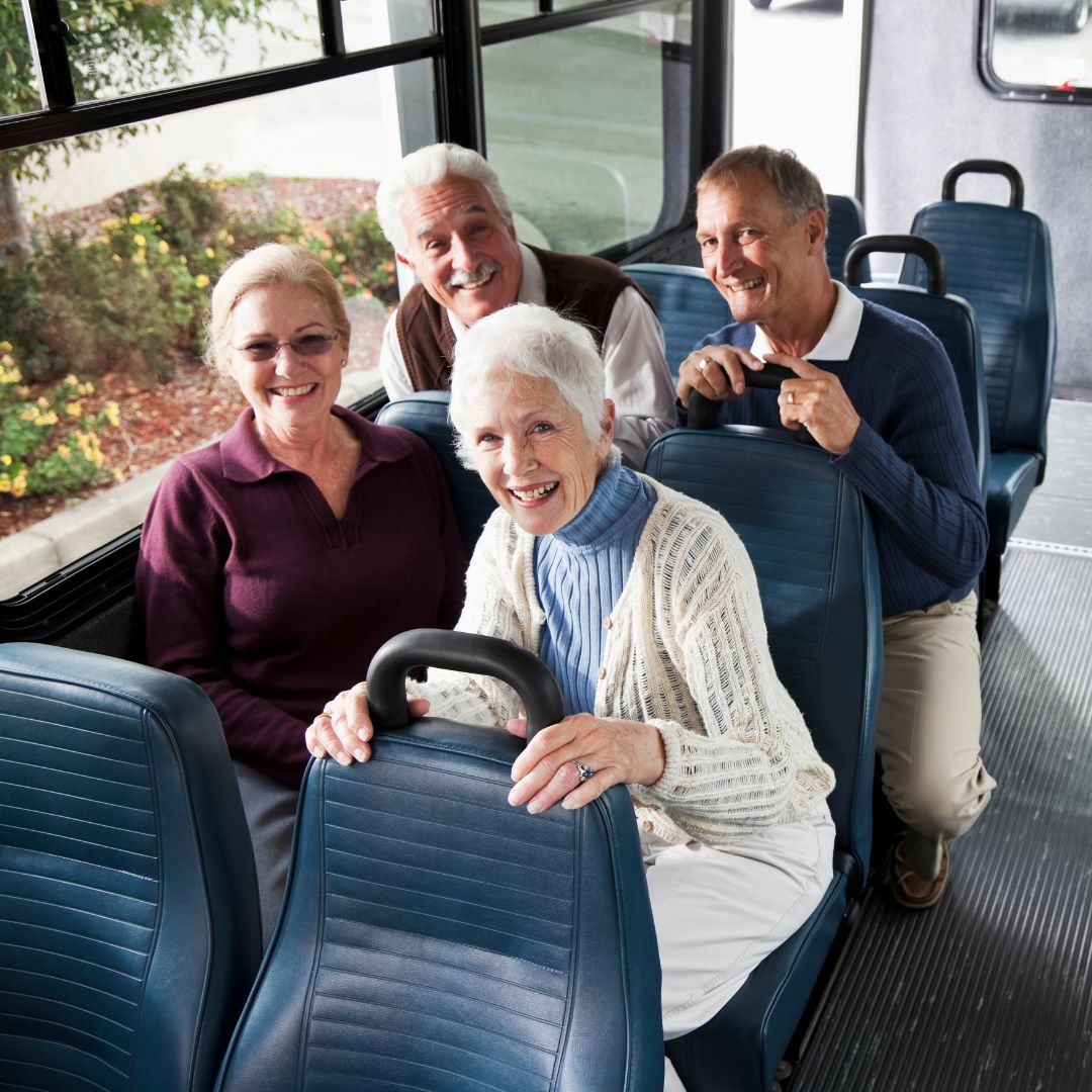 Seniors on bus