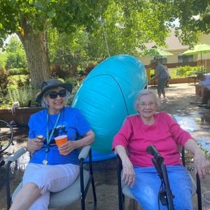 senior citizens outdoors